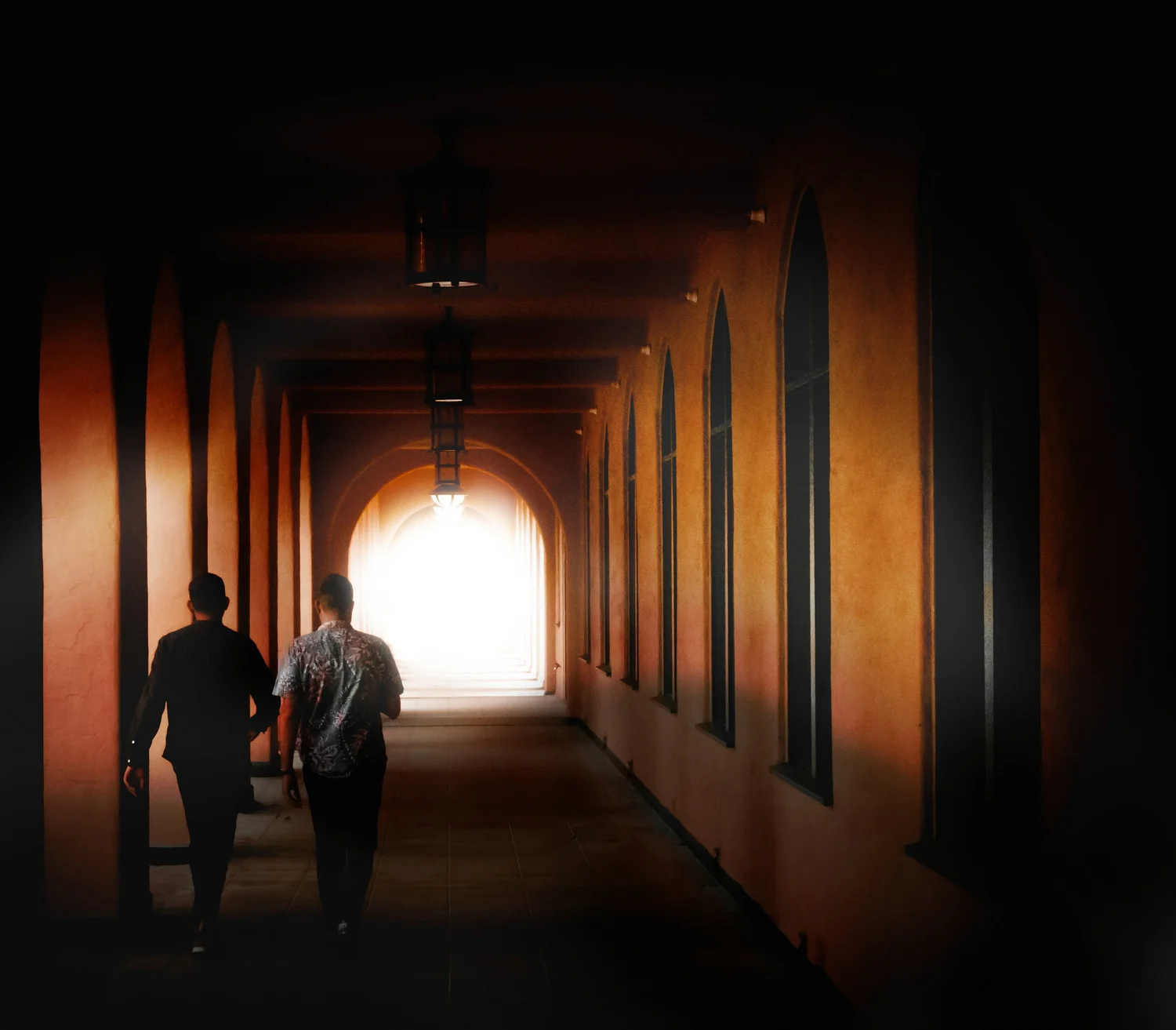 Walking toward the light