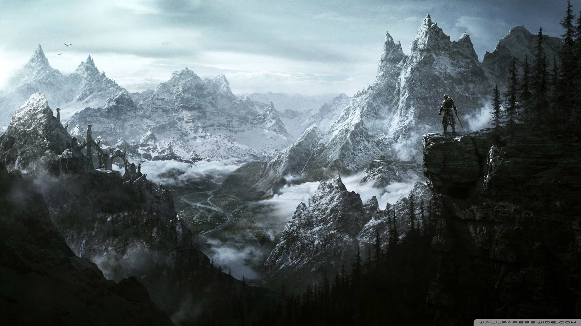 The Elder Scrolls V: Skyrim key art